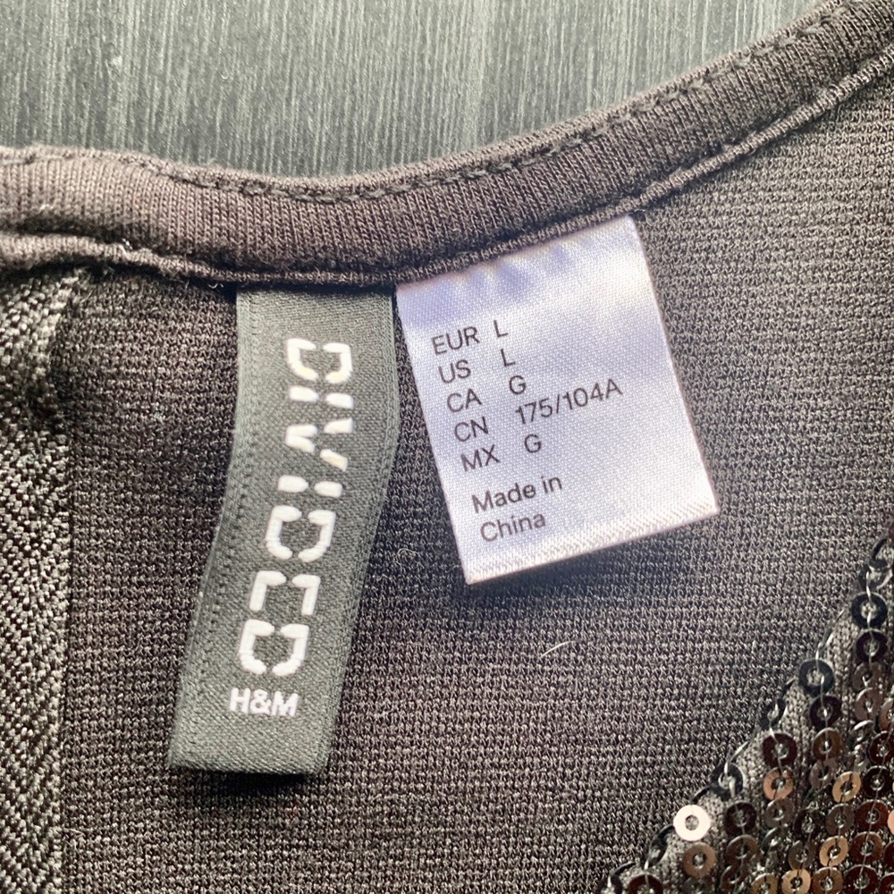 Divided Sequin Panel Midi Nwot - image 6